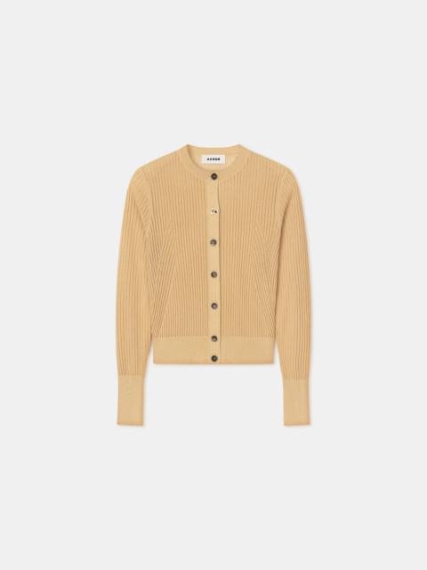 AERON CONSTANT
Ribbed cardigan