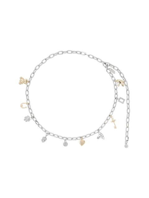 Vivienne Westwood Silver & Gold Multi Charm Belt