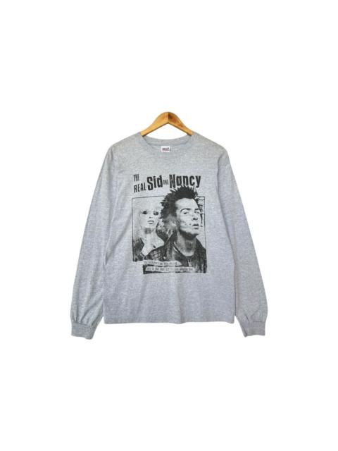 Other Designers Vintage The Real Sid & Nancy Long Sleeve Band Tees Anvil Tag