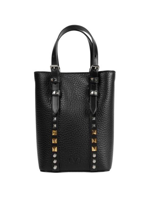 Valentino Valentino Garavani Men Rockstud Leather Mini Bag