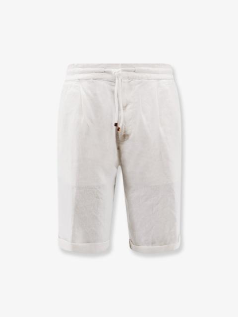 Brunello Cucinelli Brunello Cucinelli Men Linen Shorts