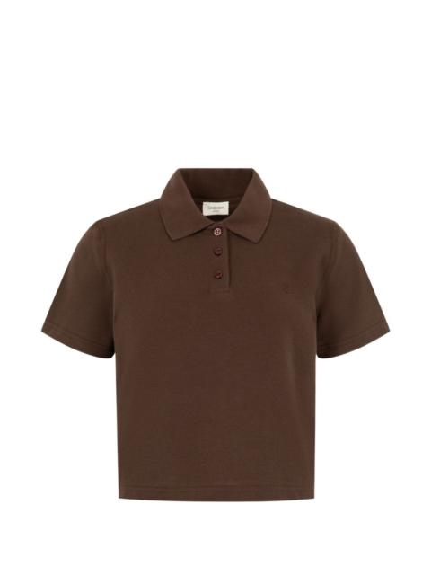 SAINT LAURENT Saint Laurent Women Cotton Polo Shirt