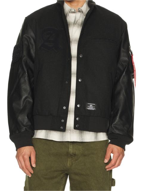 ALPHA INDUSTRIES Letterman Jacket