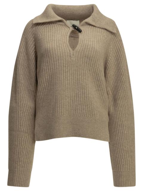 Isabel Marant Isabel Marant Miranda Polo Sweater Beige