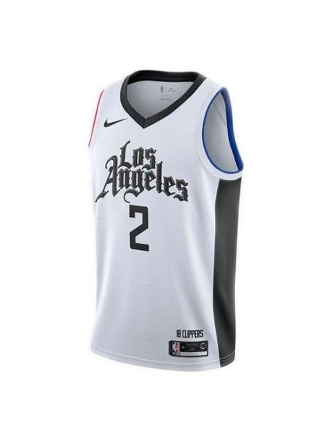 Nike Nike NBA City SW Fan Edition Los Angeles Clippers Leonard 2 Basketball Jersey/Vest White AV4644-102