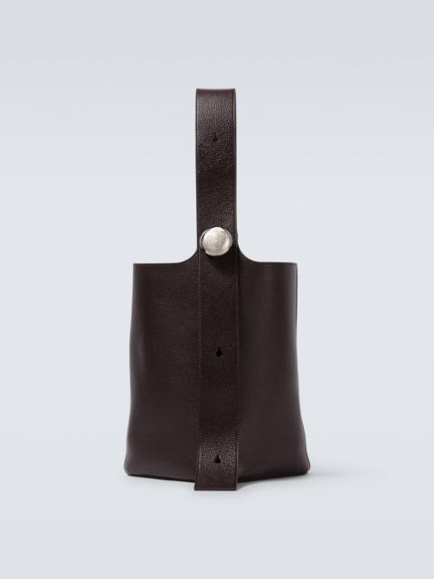 Loewe Pebble Large leather bucket bag