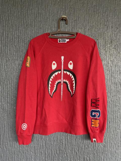 A BATHING APE® Bape Shark Crewneck