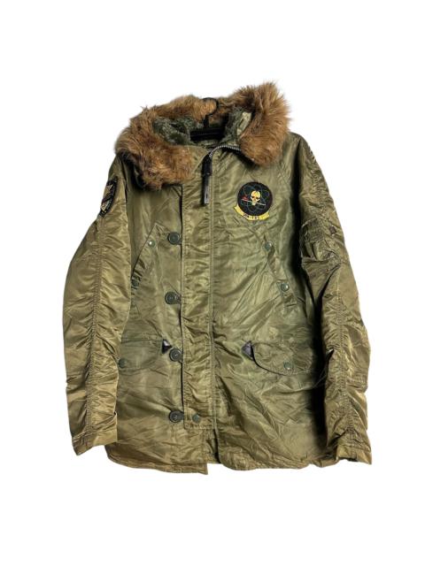 Other Designers 🔥RARE🔥Alpha Industries x Purple & Yellow Military Jacket