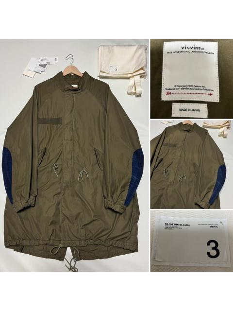 visvim visvim 21ss SIX-FIVE FISHTAIL PARKA OLIVE water drop 65