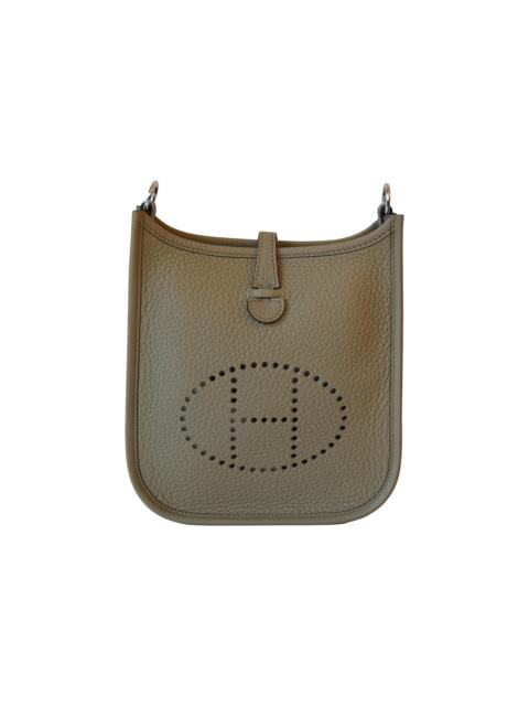Hermès Hermes Taurillon Clemence Evelyne TPM Beige Marfa