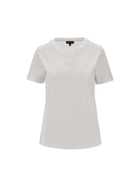 EMPORIO ARMANI T-SHIRT WITH LOGO EMBROIDERY