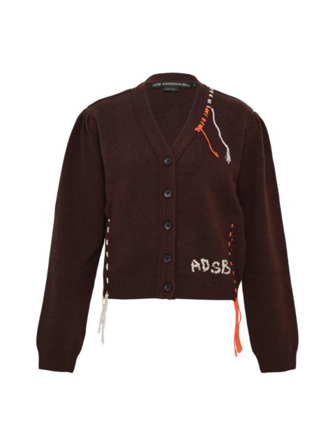 Andersson Bell Morgan Hand Stitched Knit Cardigan