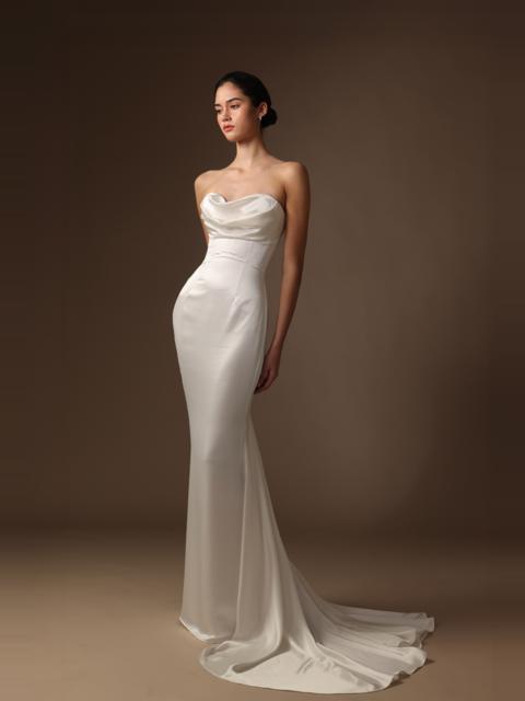 SAU LEE RIANNE SATIN GOWN