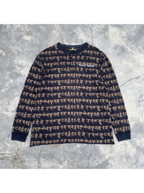 Other Designers If Six Was Nine - PEACE MAKER JAPAN Sanskrit All Over Print