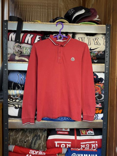 Moncler Moncler Maglia Polo Long Sleeve Shirt