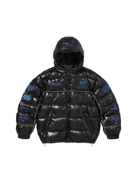 Supreme Supreme x Fox Racing Shiny Down Puffer Jacket 'Black'
