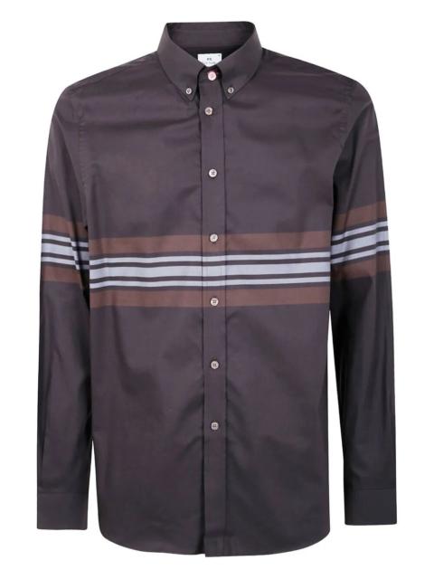 Paul Smith Mens Ls Regular Fit Shirt Bd Col