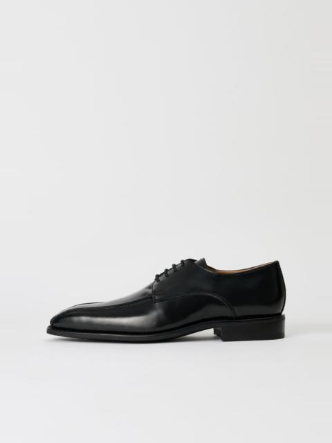 Our Legacy Railway Shoe Glazed Black Leather