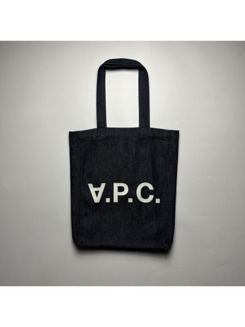 A.P.C. A.P.C. Laure Tote Bag Indigo