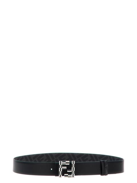 FENDI Fendi Men 'Squared Ff' Reversible Belt