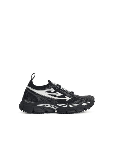 Off-White Off-white 'BE Right Back' Black Polyester Sneakers