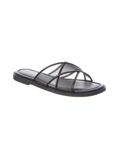 rag & bone rag & bone Geo Cross Strap Mesh & Leather Sandal