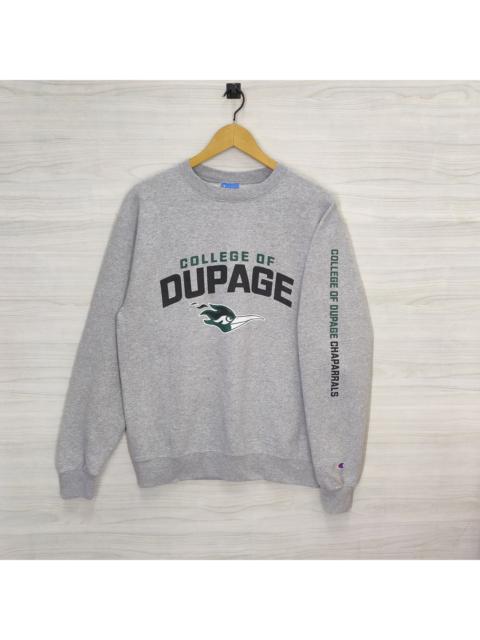 Other Designers Champion × Vintage - Vintage Champion College of Dupage Chaparrals Crewneck