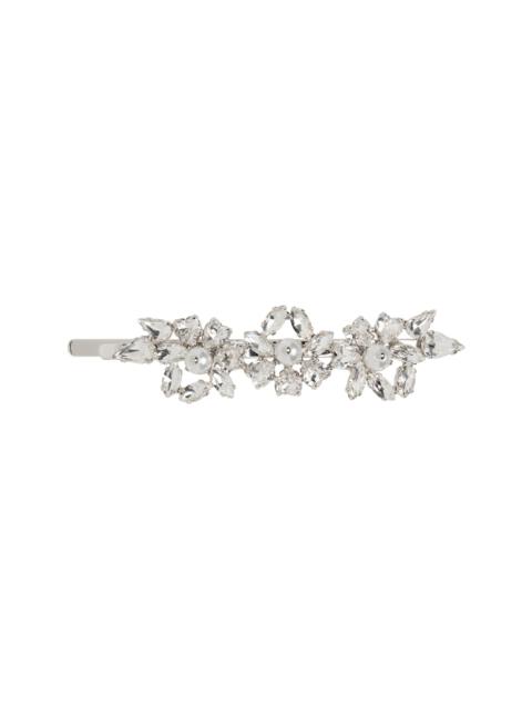 Simone Rocha Silver Heartbloom Hair Clip