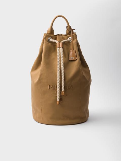 Prada Canvas drawstring duffle bag