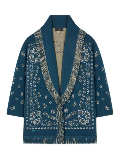Alanui Bandana Jacquard Cardigan