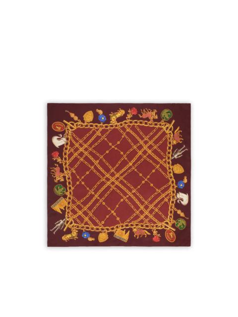 Burberry Burberry Red Scarves Men