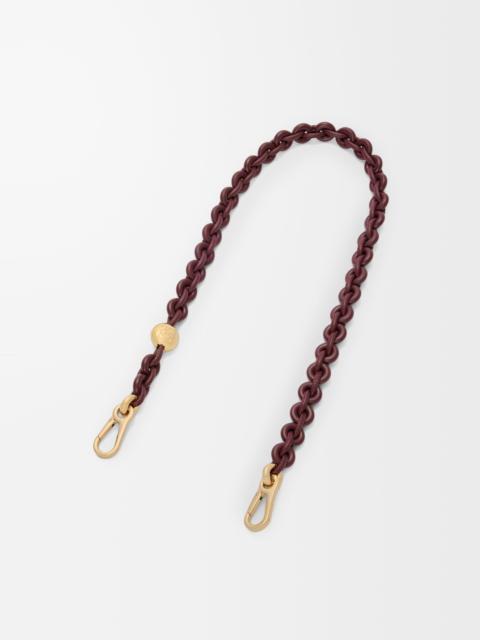 Loewe Donut chain strap in calfskin