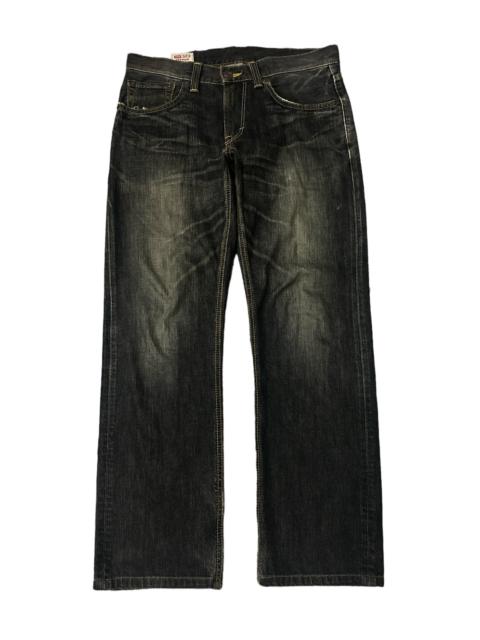 Other Designers Vintage - EXWIN 503 MADE IN JAPAN DISTRESSED DENIM PANT