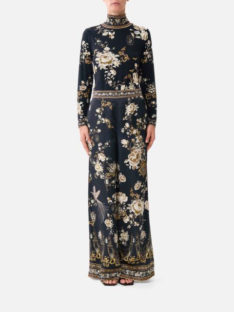 CAMILLA JERSEY TURTLENECK