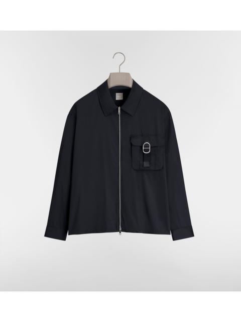 Dior Dior Zippered Lightweight Jacket Black Men