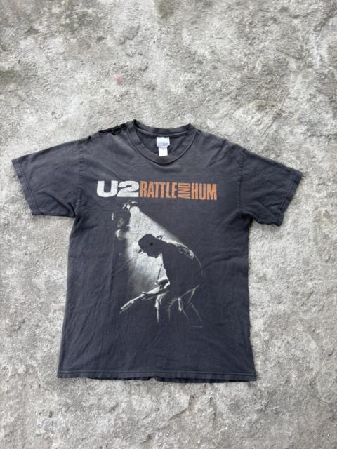 Other Designers Band Tees - Vintage Distressed U2 Rattle And Hum Tshirt