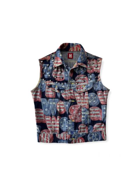 Hysteric Glamour Vintage Hysteric Glamour Denim Punk Rock Studded