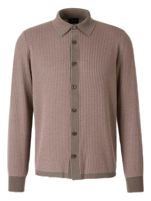 Brioni buttoned wool cardigan