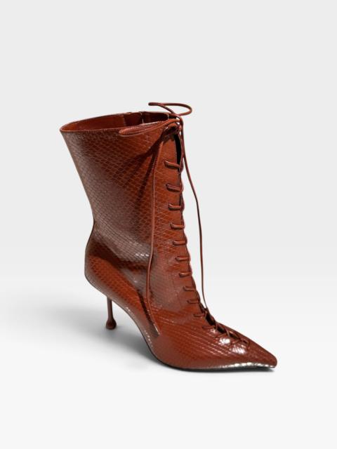 JIMMY CHOO Jimmy Choo Scarlett Leather Boots