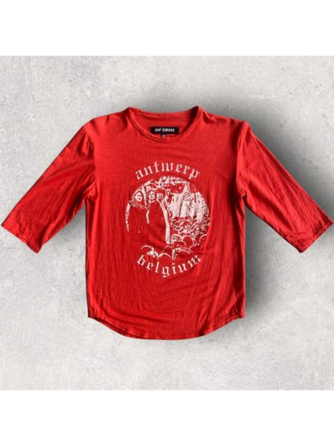 Raf Simons Vintage Fall01 “Riot Riot Riot” Antwerp 3/4 Sleeve