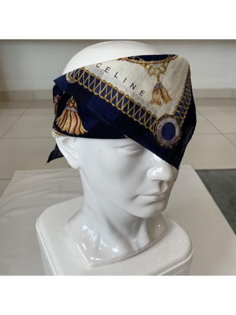 CELINE celine bandana handkerchief neckerchief scarf