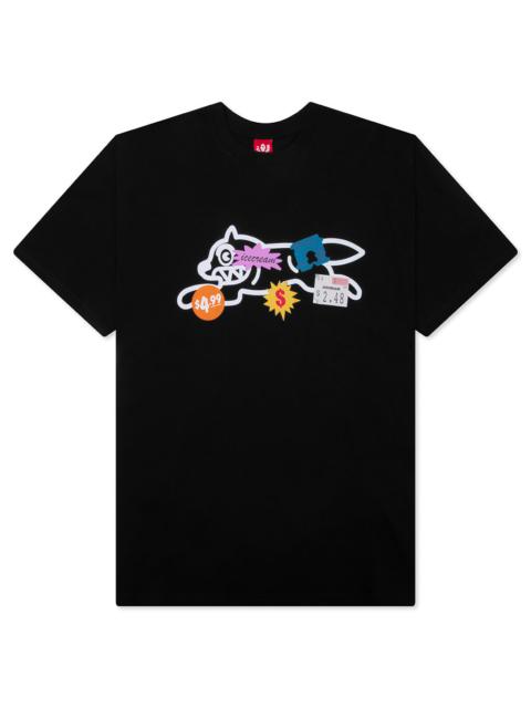ICECREAM CASHIER S/S TEE - BLACK