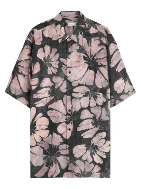 Dries Van Noten Cassidye Floral-print Silk Shirt