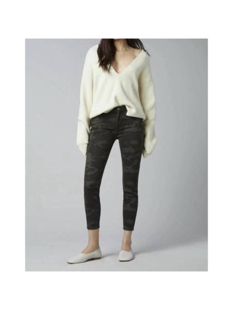 Other Designers NWT DL1961 Florence Skinny Mid Rise Instasculpt Crop Jeans Camo‎ Print Size 25