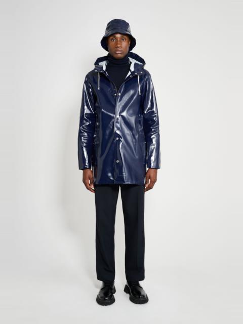 Stutterheim Stockholm Opal Raincoat Navy