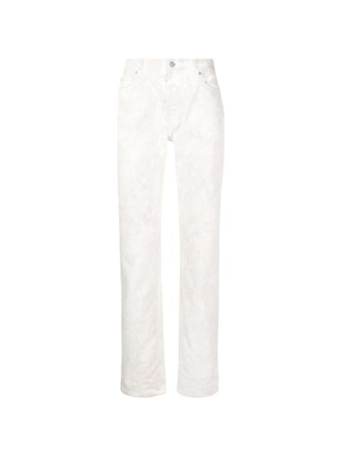 Maison Margiela bleached-wash slim-cut jeans