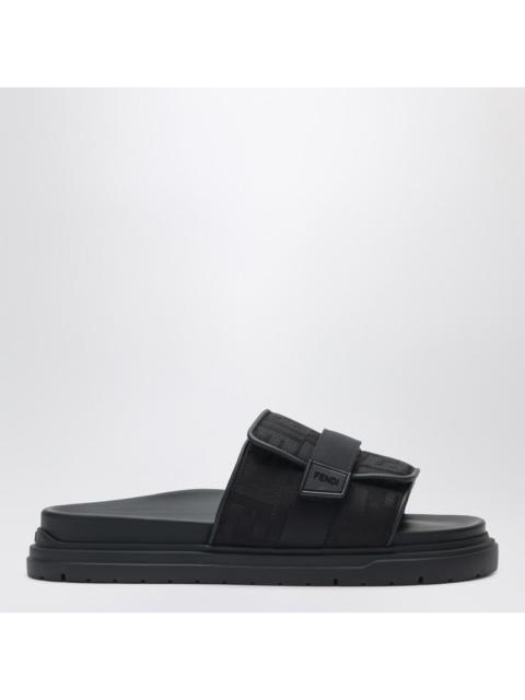 FENDI Fendi Fendi Chunky Slides Black Men