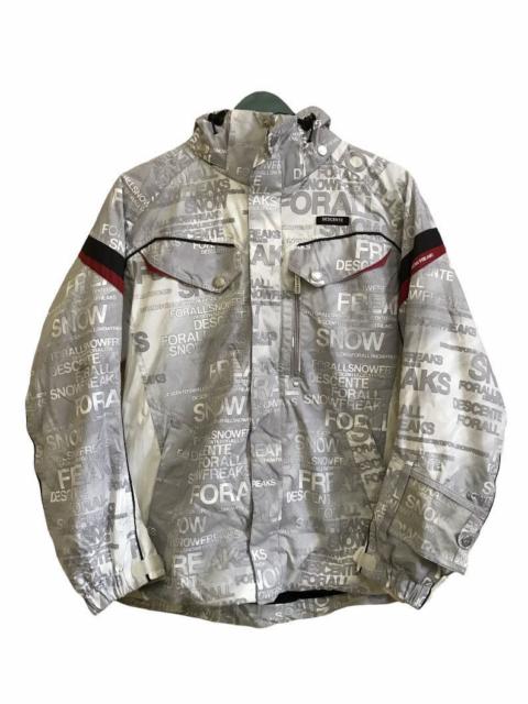 Other Designers Ski - Descente For All Snow Freaks Multi Pocket Hooded Jacket