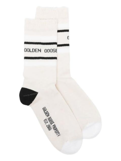 Golden Goose Golden Goose Women Striped Cotton Socks
