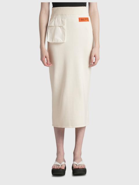 Heron Preston NYLON POCKET KNIT SKIRT